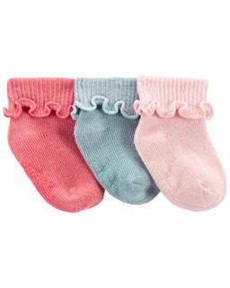  Kız Bebek Çorap 3'lü Paket