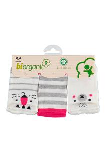  Bebek Organik Soket Çorap 3'lü Paket